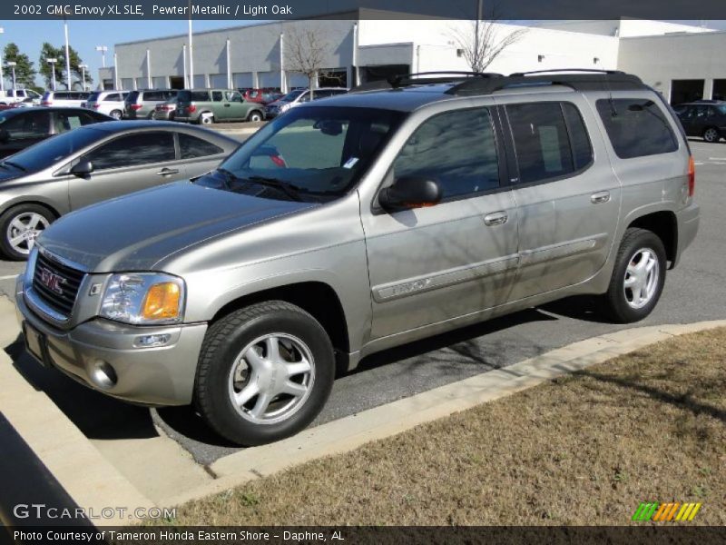 Pewter Metallic / Light Oak 2002 GMC Envoy XL SLE