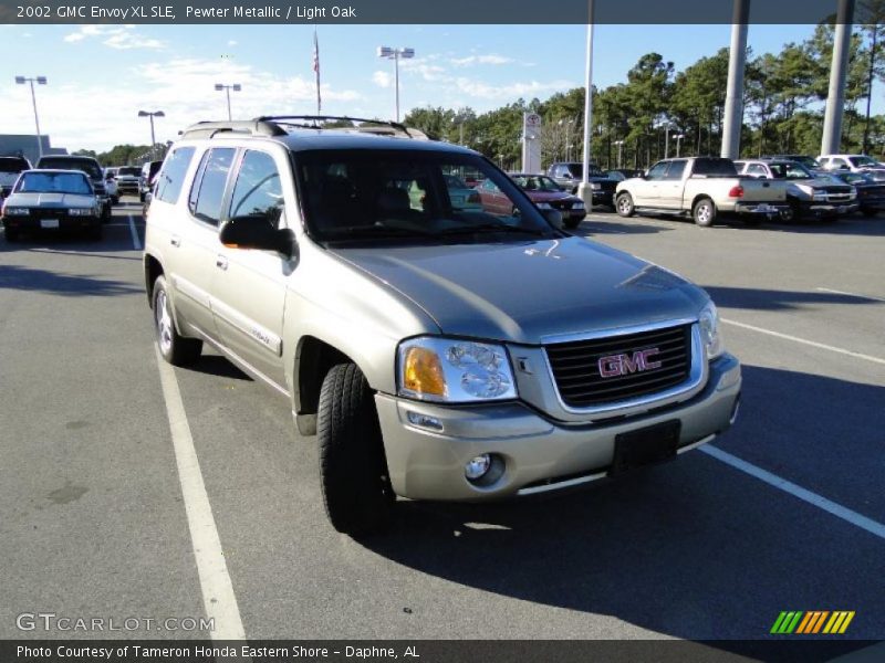 Pewter Metallic / Light Oak 2002 GMC Envoy XL SLE