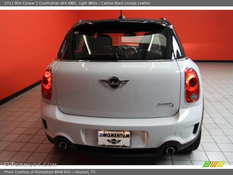  2011 Cooper S Countryman All4 AWD Light White