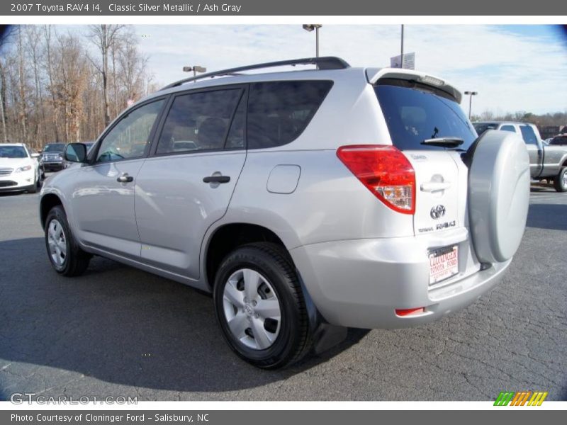 Classic Silver Metallic / Ash Gray 2007 Toyota RAV4 I4