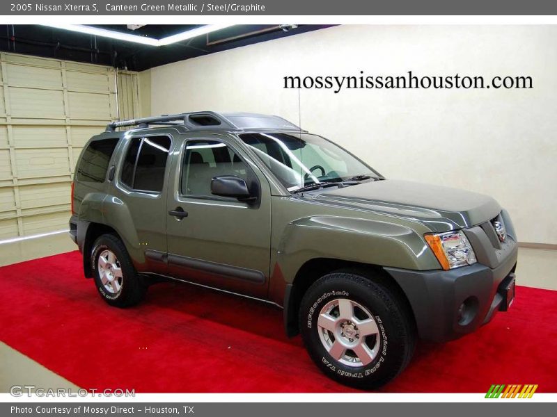 Canteen Green Metallic / Steel/Graphite 2005 Nissan Xterra S