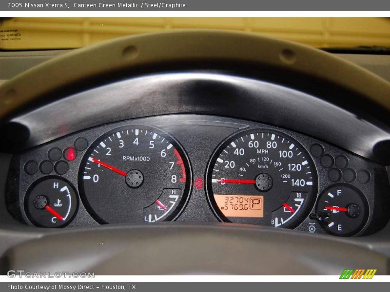 Canteen Green Metallic / Steel/Graphite 2005 Nissan Xterra S