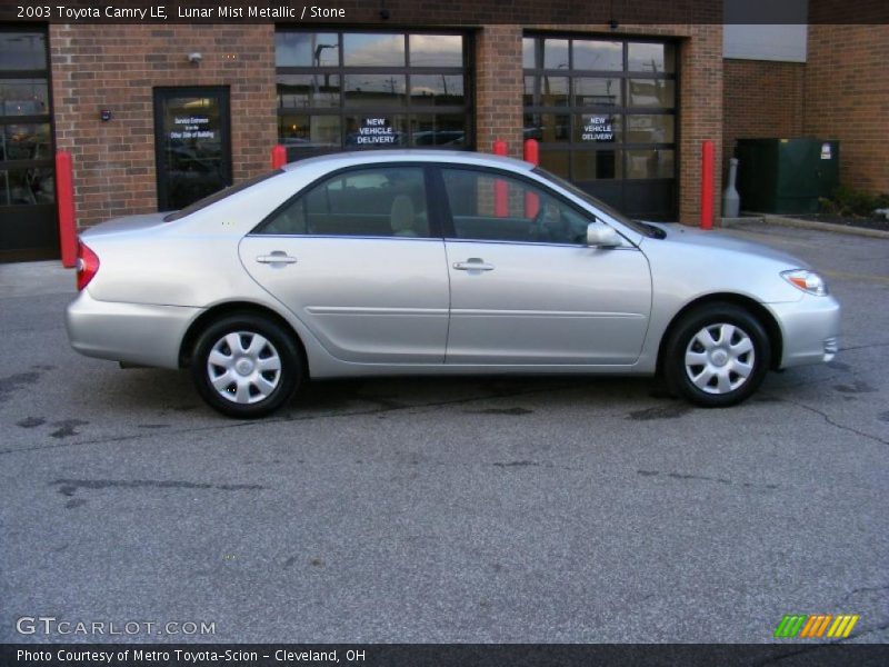 Lunar Mist Metallic / Stone 2003 Toyota Camry LE