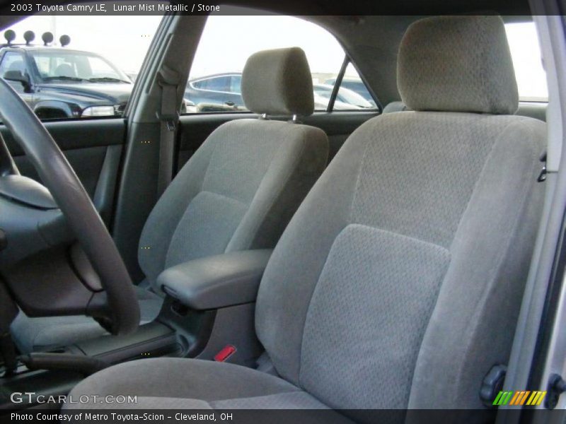 Lunar Mist Metallic / Stone 2003 Toyota Camry LE