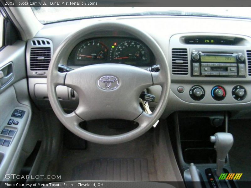 Lunar Mist Metallic / Stone 2003 Toyota Camry LE
