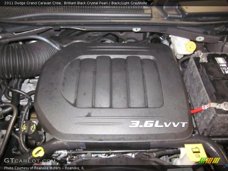  2011 Grand Caravan Crew Engine - 3.6 Liter DOHC 24-Valve VVT Pentastar V6