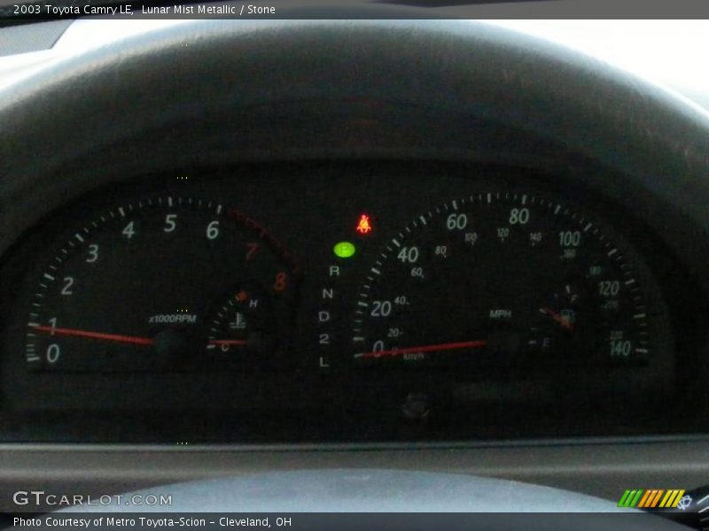 Lunar Mist Metallic / Stone 2003 Toyota Camry LE