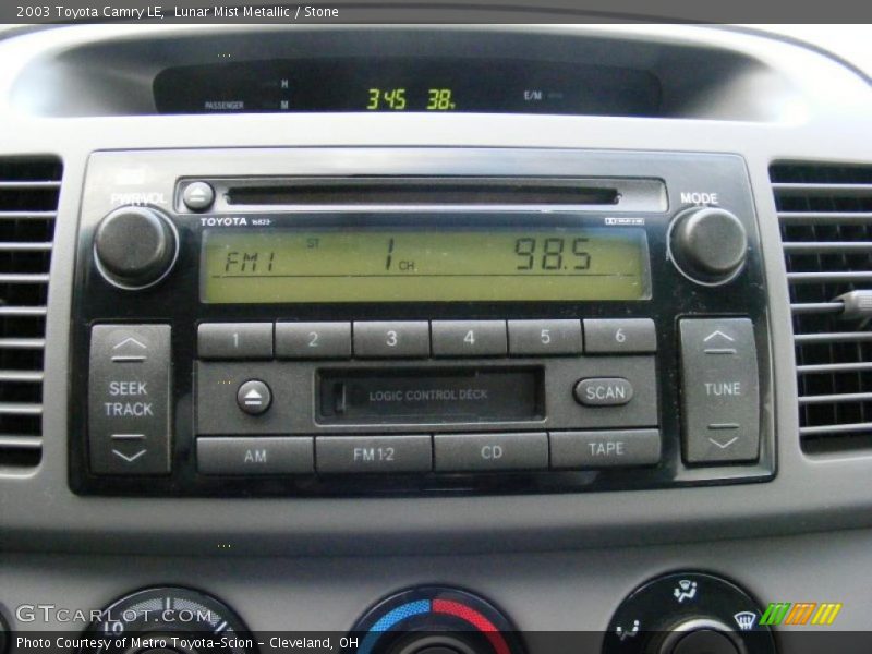 Lunar Mist Metallic / Stone 2003 Toyota Camry LE