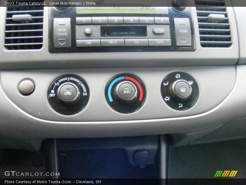 Lunar Mist Metallic / Stone 2003 Toyota Camry LE