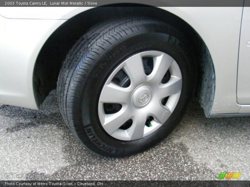 Lunar Mist Metallic / Stone 2003 Toyota Camry LE