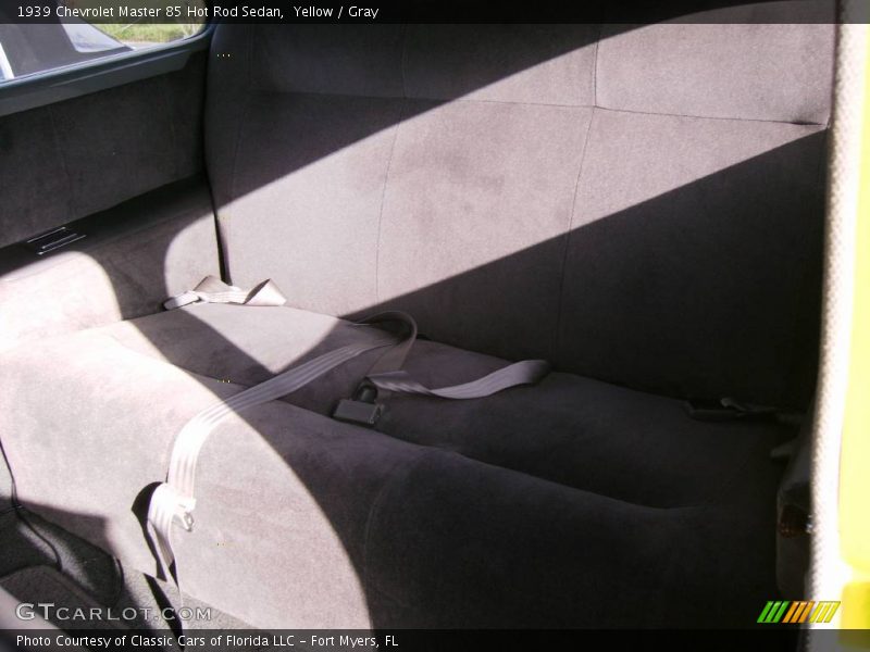 Yellow / Gray 1939 Chevrolet Master 85 Hot Rod Sedan