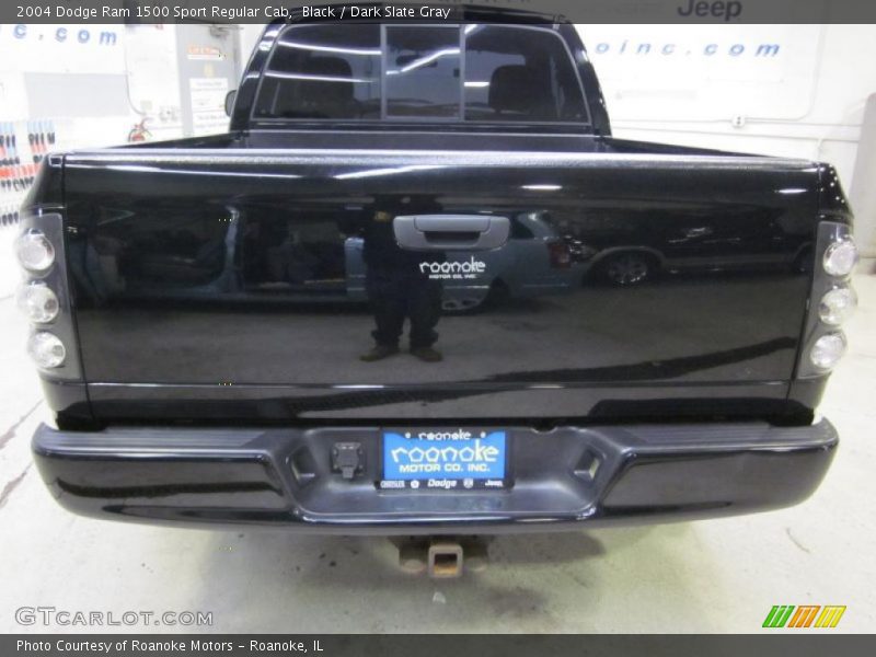 Black / Dark Slate Gray 2004 Dodge Ram 1500 Sport Regular Cab