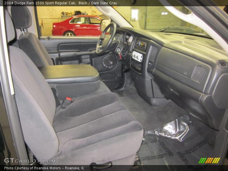 Black / Dark Slate Gray 2004 Dodge Ram 1500 Sport Regular Cab
