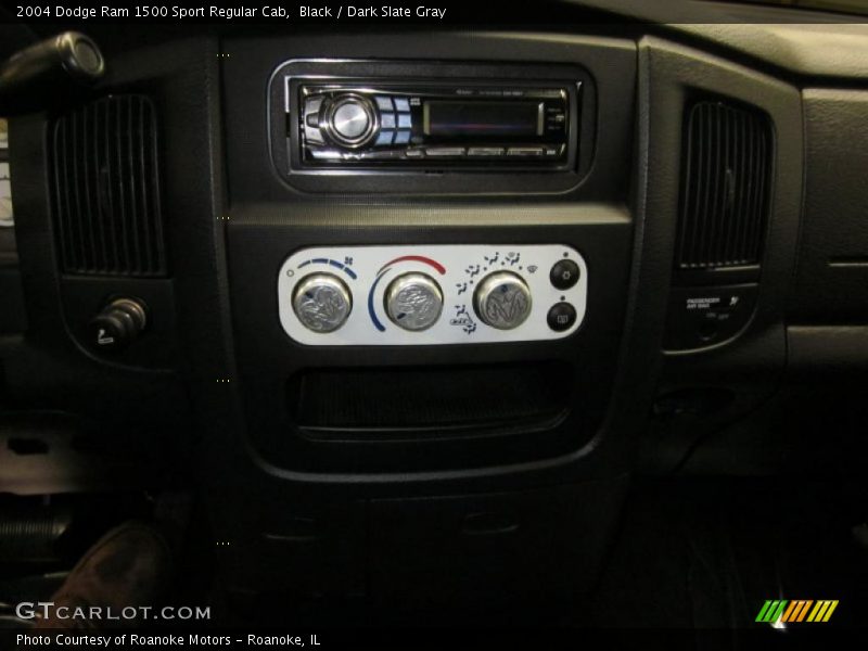 Black / Dark Slate Gray 2004 Dodge Ram 1500 Sport Regular Cab