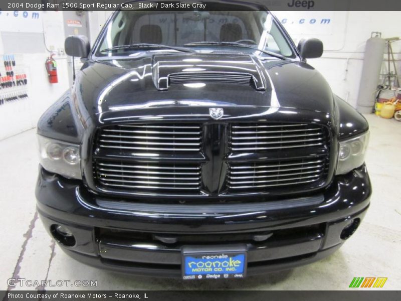 Black / Dark Slate Gray 2004 Dodge Ram 1500 Sport Regular Cab