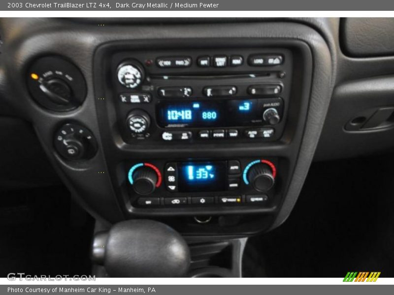 Dark Gray Metallic / Medium Pewter 2003 Chevrolet TrailBlazer LTZ 4x4