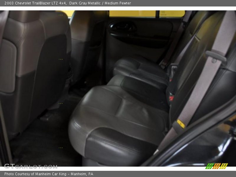 Dark Gray Metallic / Medium Pewter 2003 Chevrolet TrailBlazer LTZ 4x4