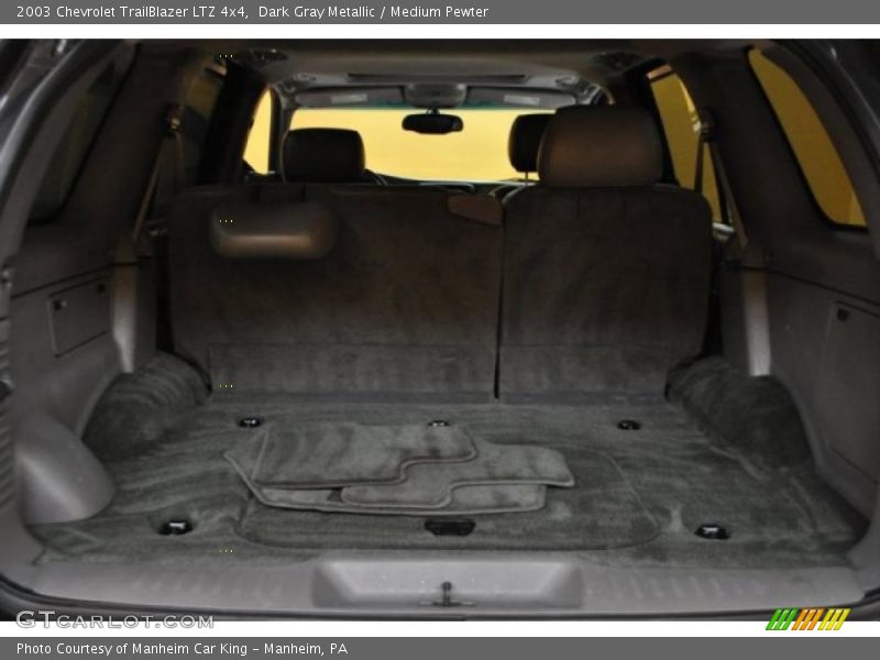 Dark Gray Metallic / Medium Pewter 2003 Chevrolet TrailBlazer LTZ 4x4