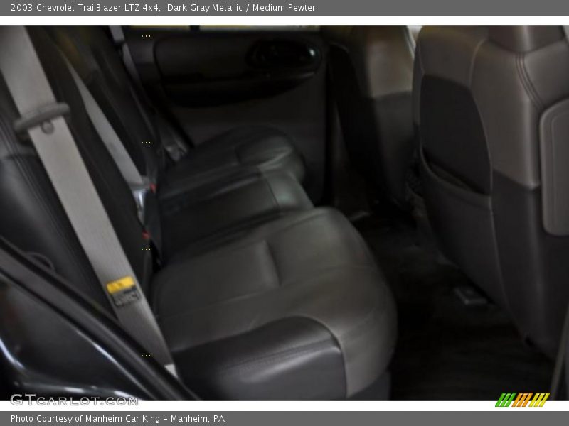 Dark Gray Metallic / Medium Pewter 2003 Chevrolet TrailBlazer LTZ 4x4