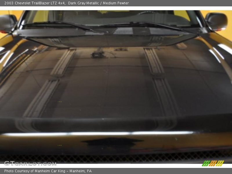 Dark Gray Metallic / Medium Pewter 2003 Chevrolet TrailBlazer LTZ 4x4