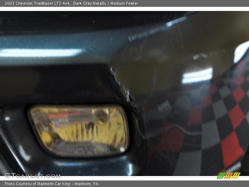 Dark Gray Metallic / Medium Pewter 2003 Chevrolet TrailBlazer LTZ 4x4