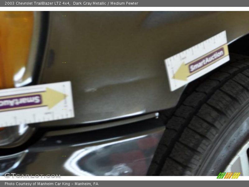 Dark Gray Metallic / Medium Pewter 2003 Chevrolet TrailBlazer LTZ 4x4