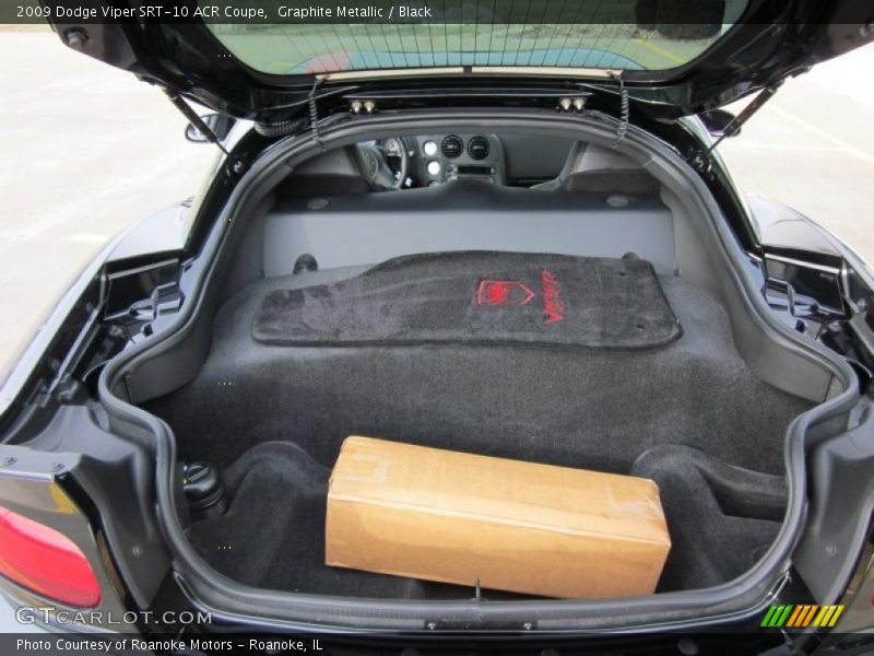  2009 Viper SRT-10 ACR Coupe Trunk