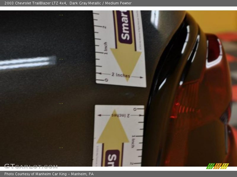 Dark Gray Metallic / Medium Pewter 2003 Chevrolet TrailBlazer LTZ 4x4