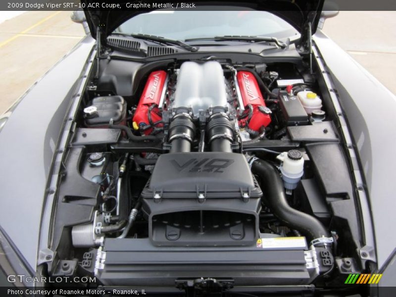  2009 Viper SRT-10 ACR Coupe Engine - 8.4 Liter OHV 20-Valve VVT V10