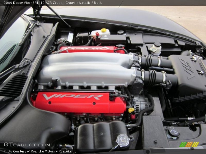  2009 Viper SRT-10 ACR Coupe Engine - 8.4 Liter OHV 20-Valve VVT V10