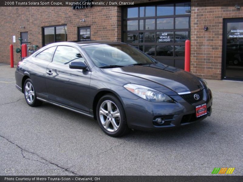 Magnetic Gray Metallic / Dark Charcoal 2008 Toyota Solara Sport Coupe