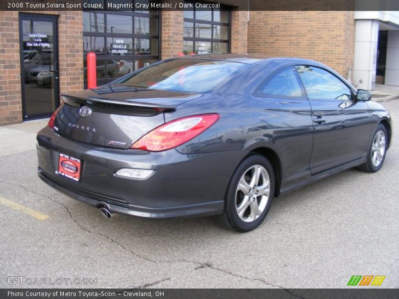 Magnetic Gray Metallic / Dark Charcoal 2008 Toyota Solara Sport Coupe