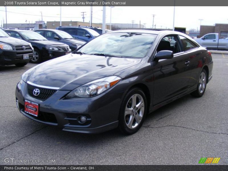 Magnetic Gray Metallic / Dark Charcoal 2008 Toyota Solara Sport Coupe