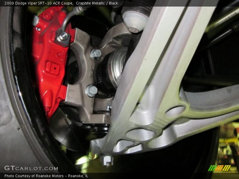Graphite Metallic / Black 2009 Dodge Viper SRT-10 ACR Coupe