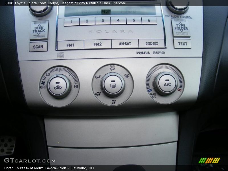 Magnetic Gray Metallic / Dark Charcoal 2008 Toyota Solara Sport Coupe