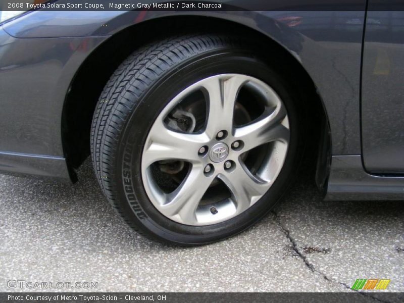 Magnetic Gray Metallic / Dark Charcoal 2008 Toyota Solara Sport Coupe