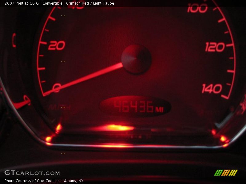 Crimson Red / Light Taupe 2007 Pontiac G6 GT Convertible