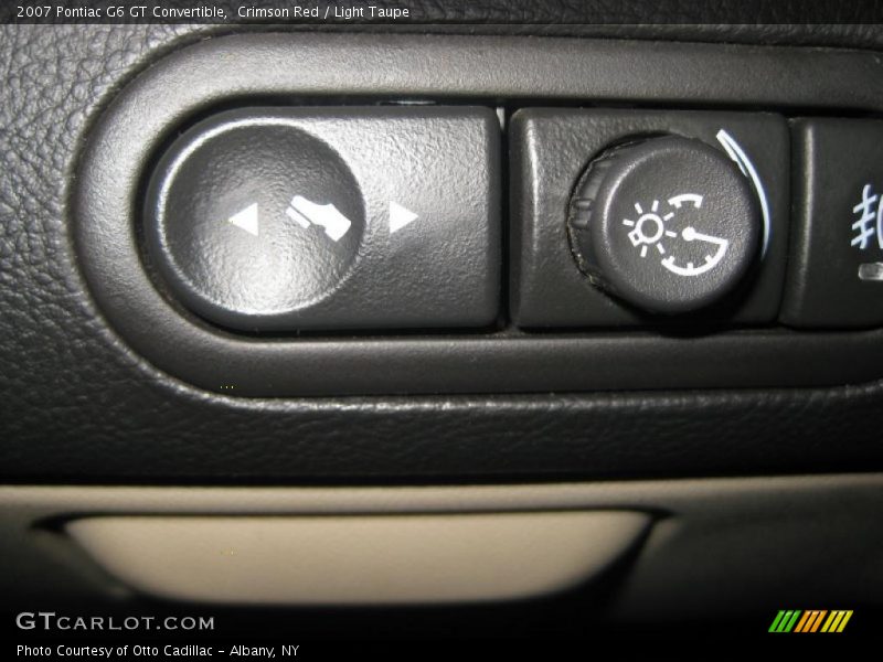 Crimson Red / Light Taupe 2007 Pontiac G6 GT Convertible