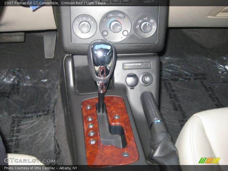Crimson Red / Light Taupe 2007 Pontiac G6 GT Convertible