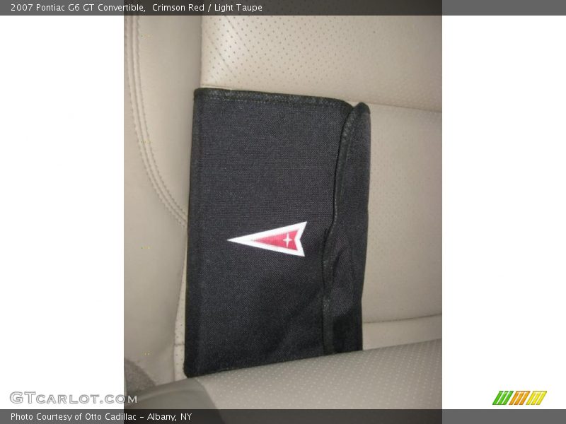 Crimson Red / Light Taupe 2007 Pontiac G6 GT Convertible