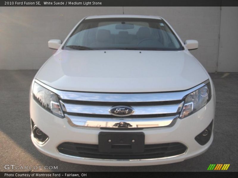 White Suede / Medium Light Stone 2010 Ford Fusion SE