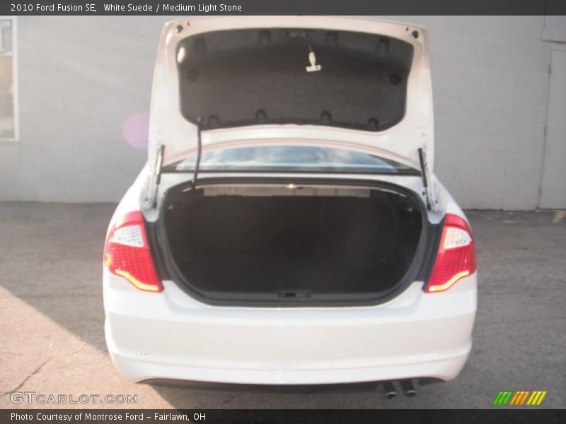 White Suede / Medium Light Stone 2010 Ford Fusion SE