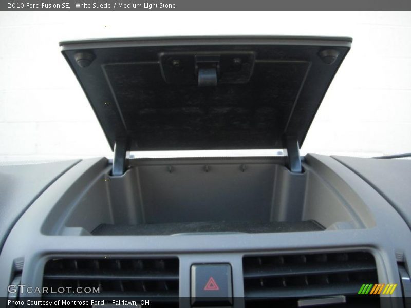 White Suede / Medium Light Stone 2010 Ford Fusion SE