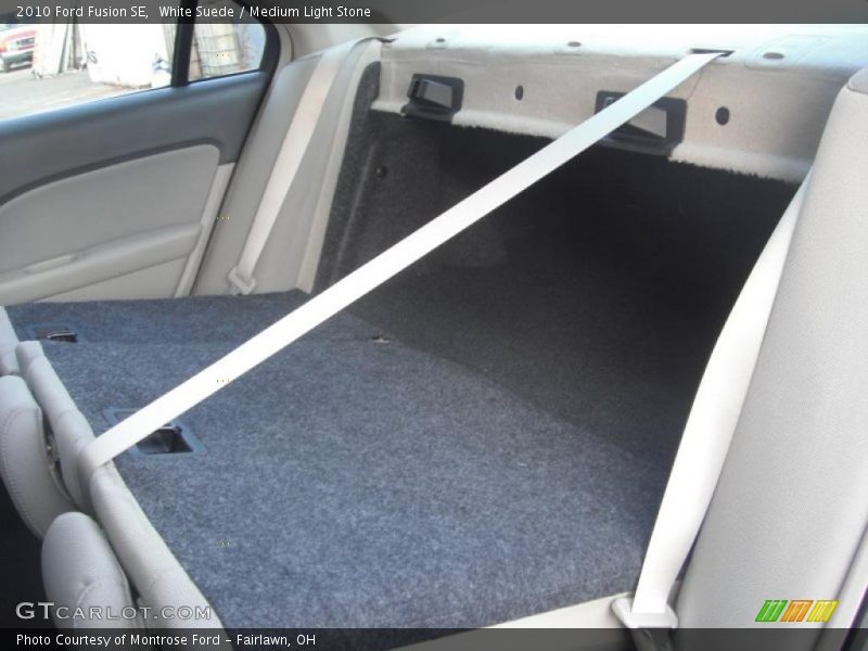 White Suede / Medium Light Stone 2010 Ford Fusion SE