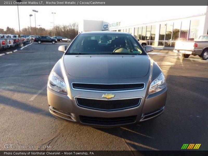 Mocha Steel Metallic / Cocoa/Cashmere 2011 Chevrolet Malibu LT