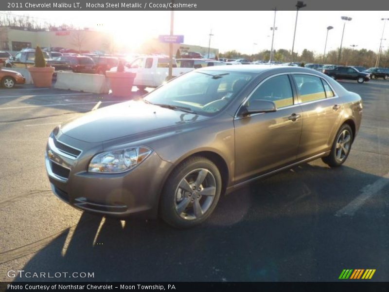 Mocha Steel Metallic / Cocoa/Cashmere 2011 Chevrolet Malibu LT