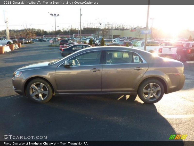 Mocha Steel Metallic / Cocoa/Cashmere 2011 Chevrolet Malibu LT