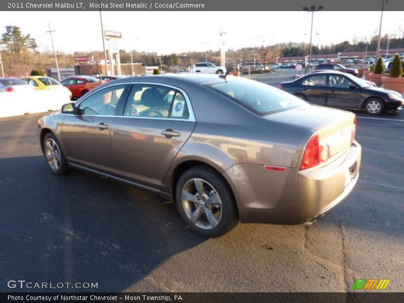 Mocha Steel Metallic / Cocoa/Cashmere 2011 Chevrolet Malibu LT