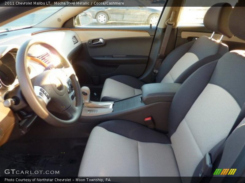 Mocha Steel Metallic / Cocoa/Cashmere 2011 Chevrolet Malibu LT