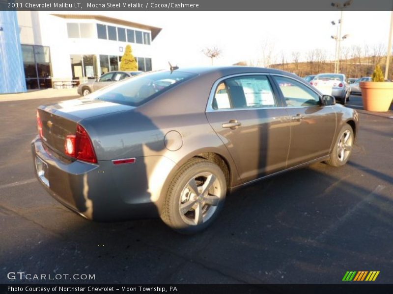 Mocha Steel Metallic / Cocoa/Cashmere 2011 Chevrolet Malibu LT